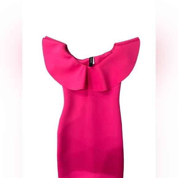 Akira - Pink Off the Shoulder Party Dress - Women’s Size Small - Picture 3 of 4